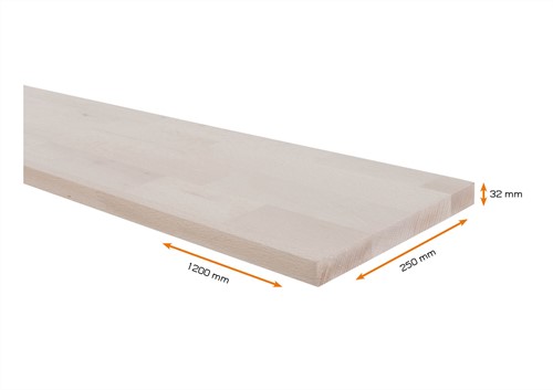 HANDYSTAIRS® Meubelpaneel van grenenhout - A/B kwaliteit - 22mm dik 